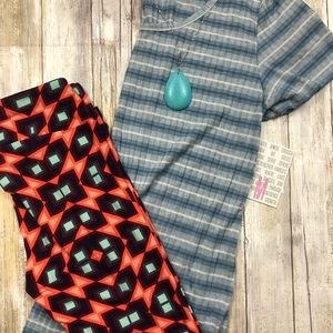 Classic tee & OS leggings Llr